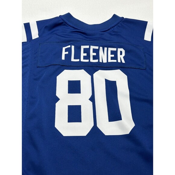 Indianapolis Colts Nike NFL Fleener Blue Jersey Football Youth Size Large 14-16 - Picture 4 of 11